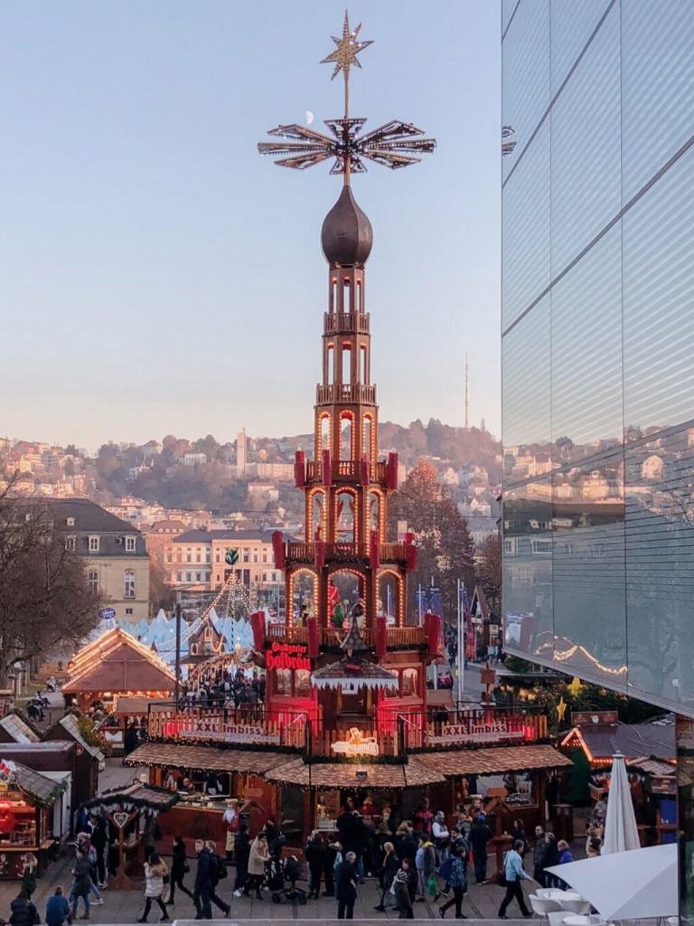 Die schönsten Weihnachtsmärkte in und um Stuttgart  black dots white spots