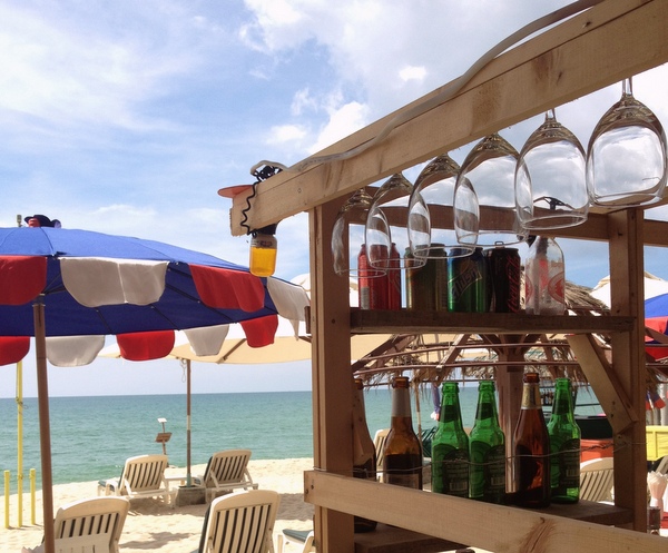 Ein Tag am Strand in Phuket