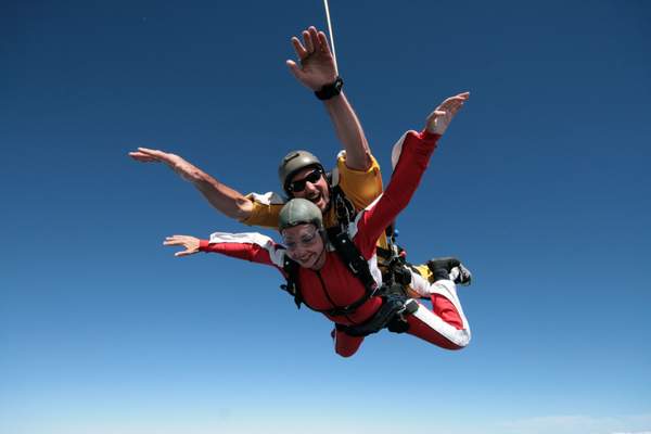 Im freien Fall gen Mordor: Skydiving in Taupo