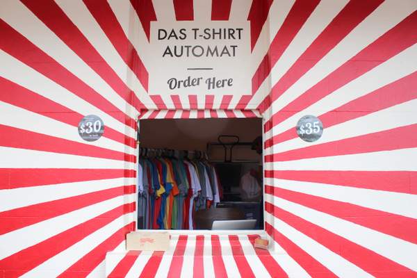 Das T-Shirt Automat