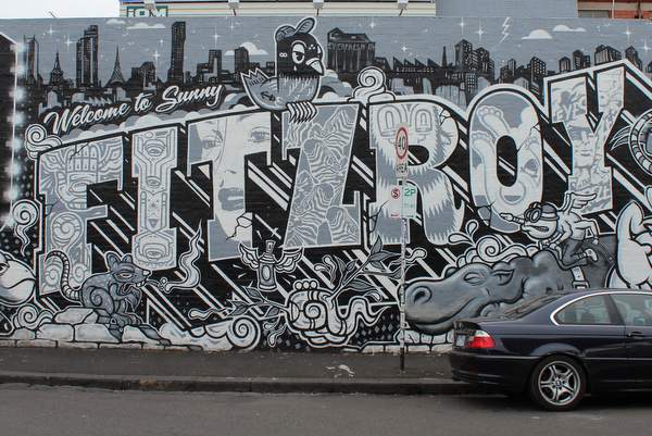 Fitzroy Mural Johnston Street