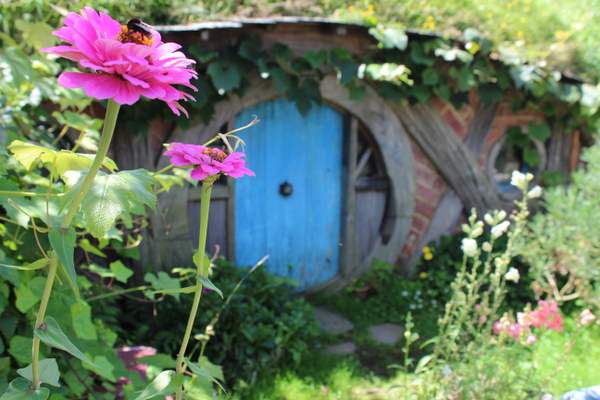 Kleine heile Welt in Hobbiton