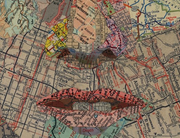 Red and Blue 2010 Matthew Cusick