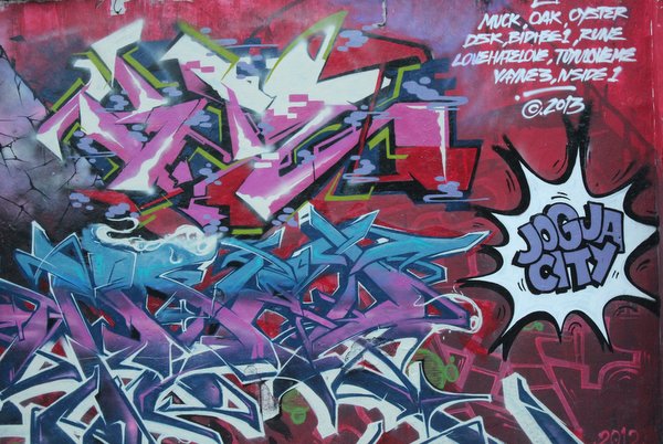 Streetart in Yogyakarta