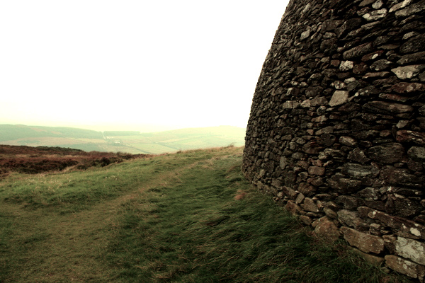 Hügel Fort Grianan Aileach Donegal