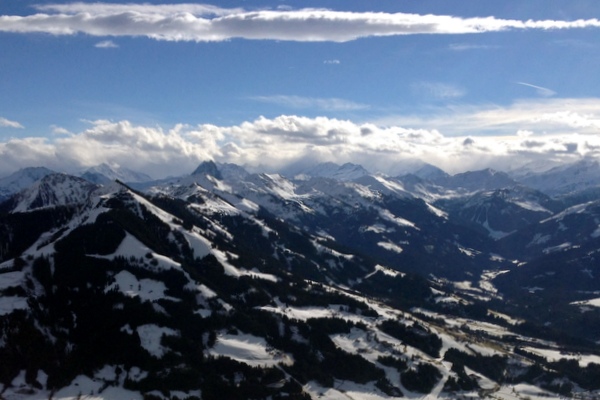 Alpenkulisse Hohe Salve Tirol