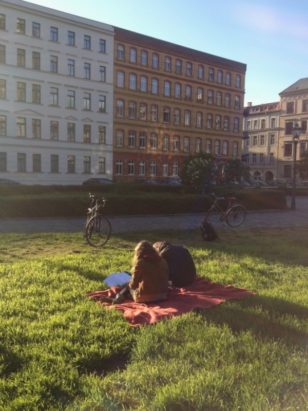 Abendsonne in Leipzig