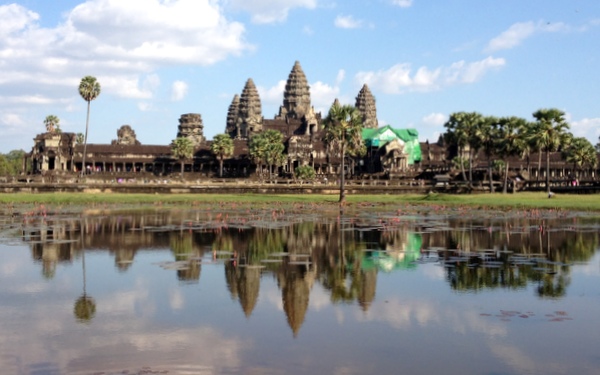 Bei den Tempelrettern von Angkor Wat