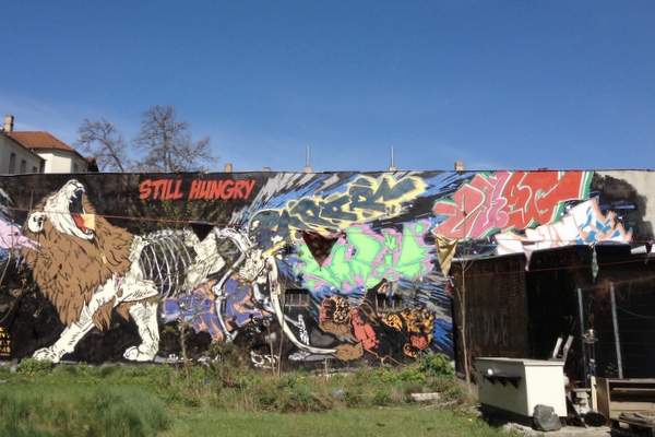 Mural Graffiti Karl Heine Str Leipzig