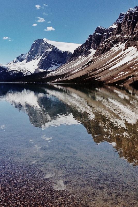 Bow Lake kanadische Rockies Bow Lake kanadische Rockies