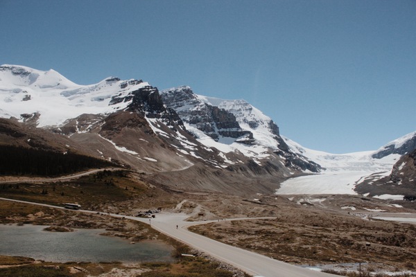 Columbia Icefield Jasper Kanada Columbia Icefield Jasper Kanada