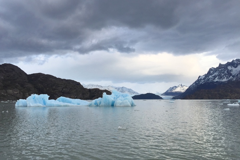 Bootstour Lago Grey See Eisberge Patagonien Torres del Paine Gletscher Chile