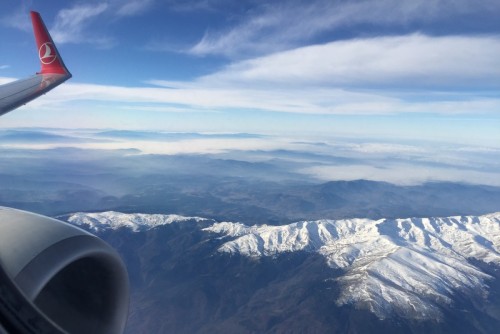 Flug mit Turkish Airlines nach Afrika