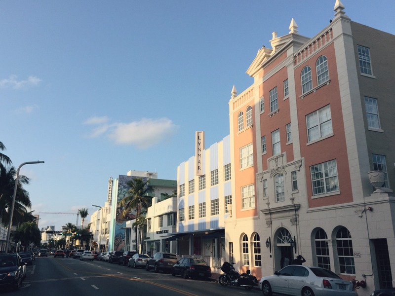 Strasse Art Deco South Beach Miami