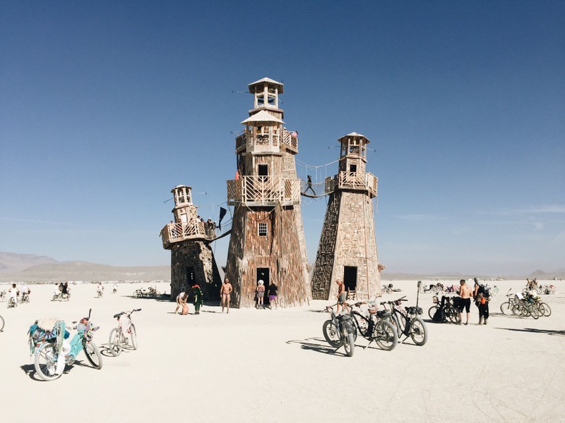 Black Rock City Lighthouse Project Burning Man