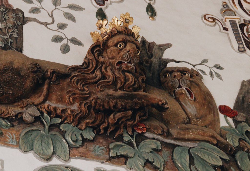 Schloss Weikersheim Rittersaal Tiere