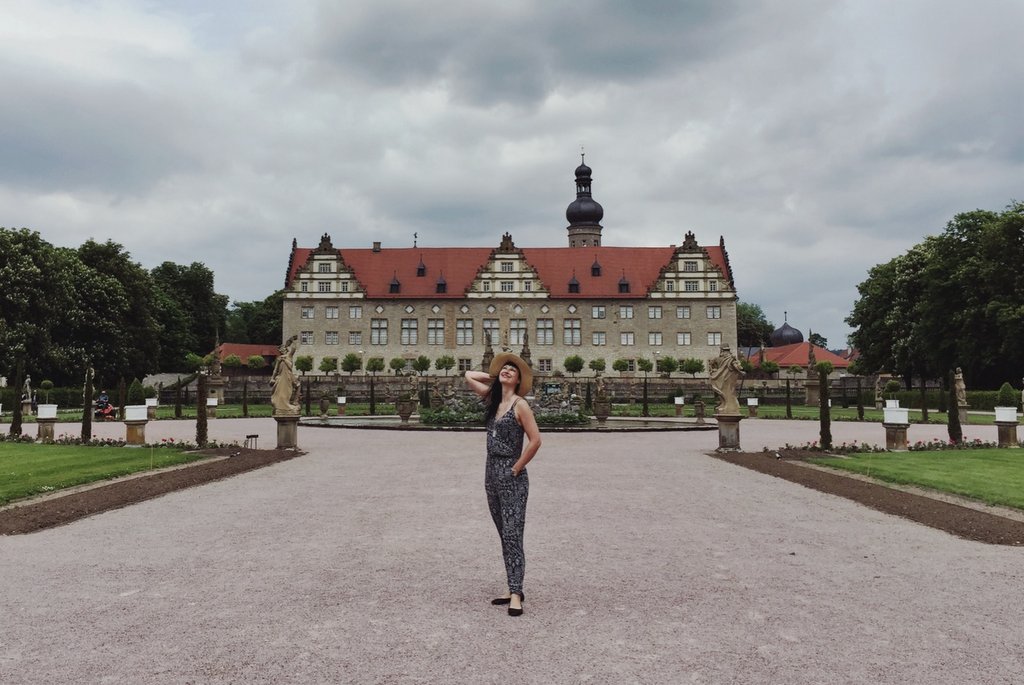 Schloss Weikersheim Sehenswuerdigkeit Baden Wuerttemberg