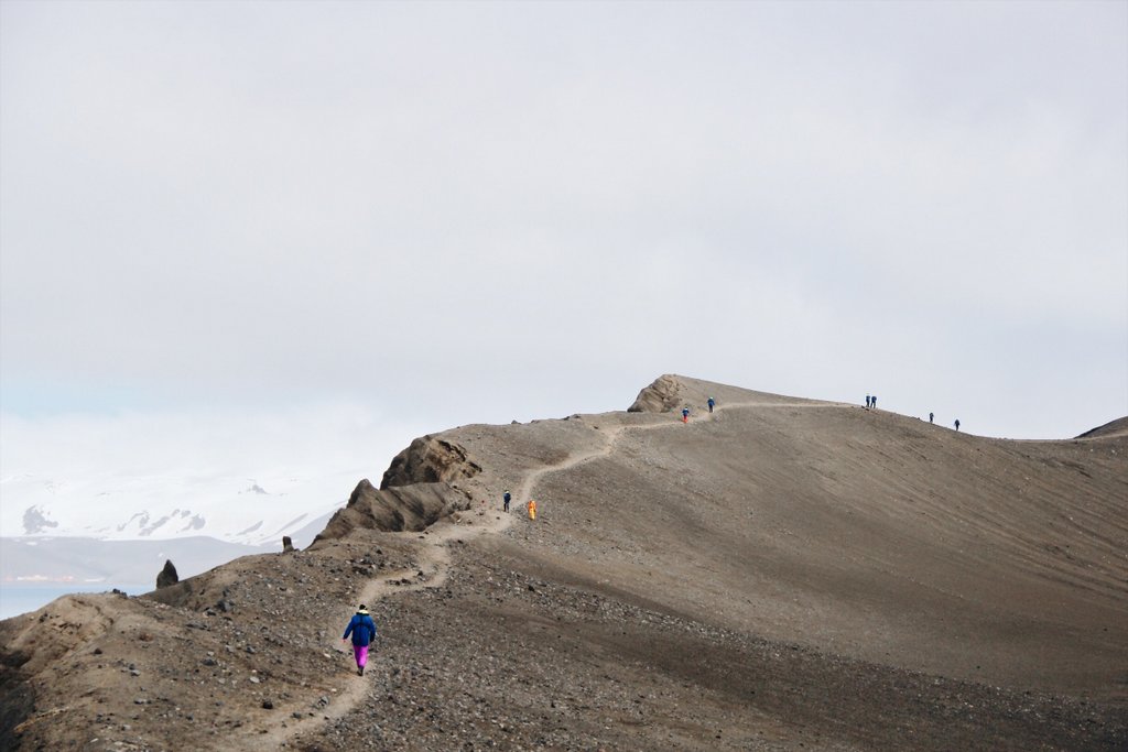 Vulkanwanderung-Antarktis-Deception-Island