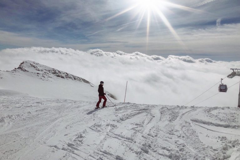 Skiurlaub-Laax