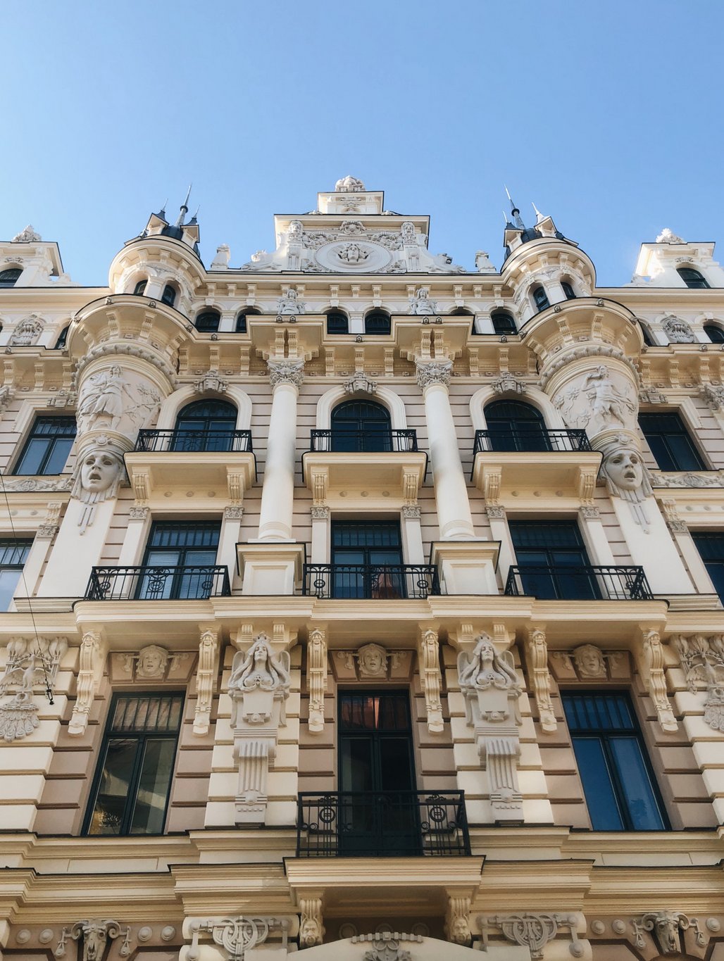 Jugendstil-Viertel-RigaJugendstil-Viertel-Riga