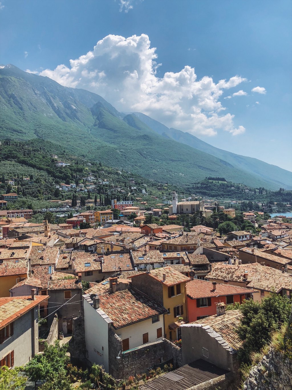 Malcesine-Blick-von-der-Burg