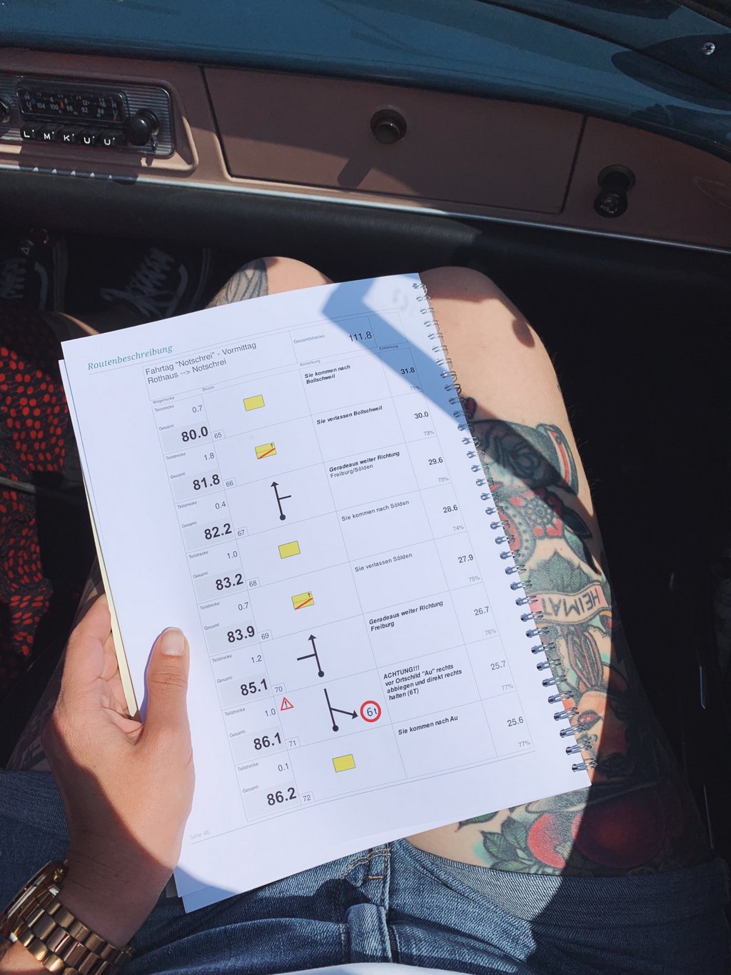 Roadbook-Schwarzwald-Classic-Rallye