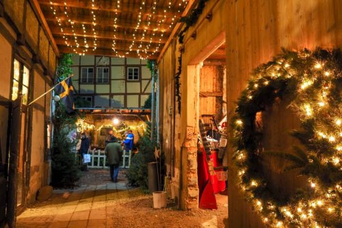 Advent in den Hoefen Quedlinburg Harz