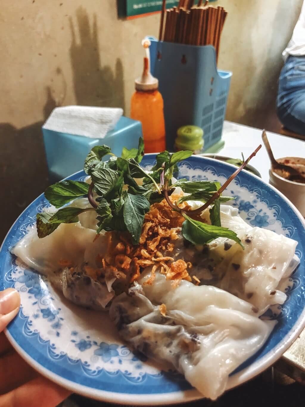 Essen in Hanoi Vietnam