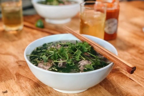 Pho Nudelsuppe Hanoi
