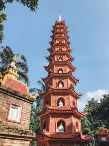 Tran Quoc Pagode Sehenswuerdigkeiten Hanoi