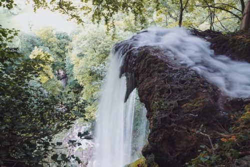 Wasserfall Bad Urach oben