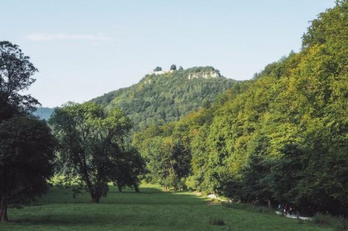 Maisental wandern Wasserfall Bad Urach
