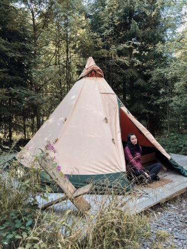 Schwarzwaldcamp Schluchsee Tipi