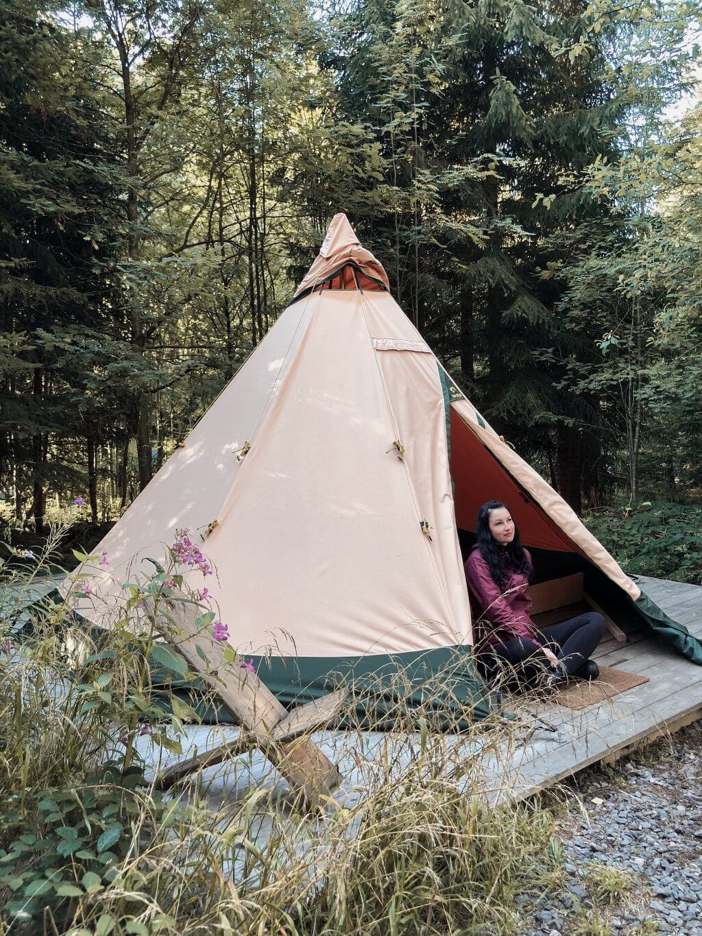 Schwarzwaldcamp Schluchsee Tipi
