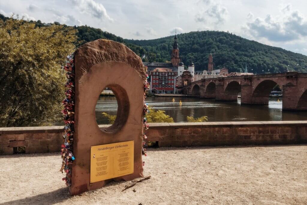 Heidelberg Liebesschlösser Alte Brücke