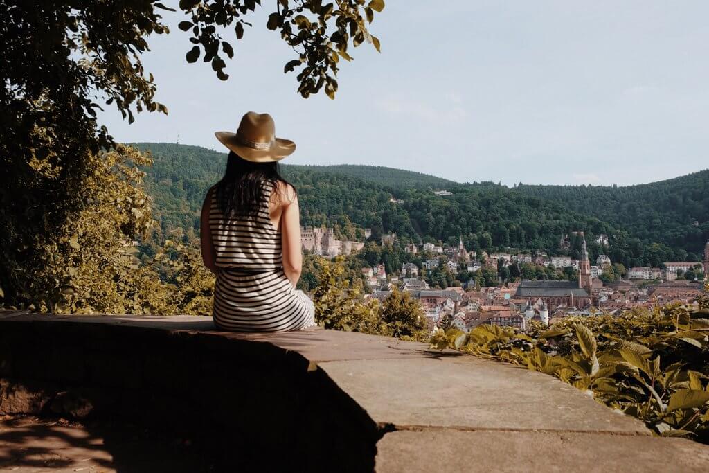 Heidelberg Schlangenweg Aussichtspunkt