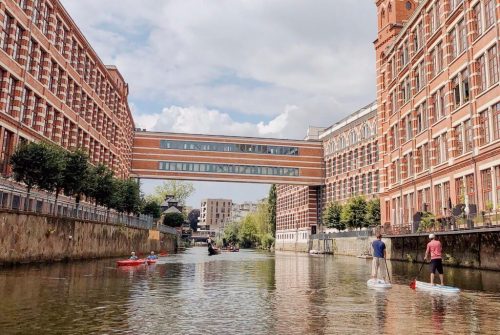 Leipzig Kanal Industriekultur