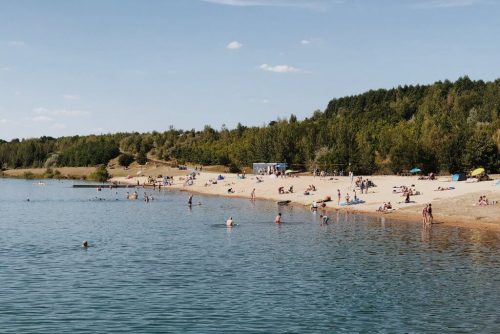 Markkleeberger See Leipzig Strand