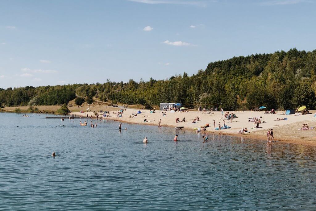 Markkleeberger See Leipzig Strand