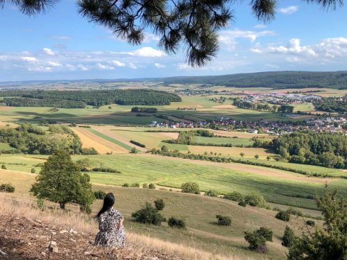 Aussicht vom Ipf Bopfingen Ostalb