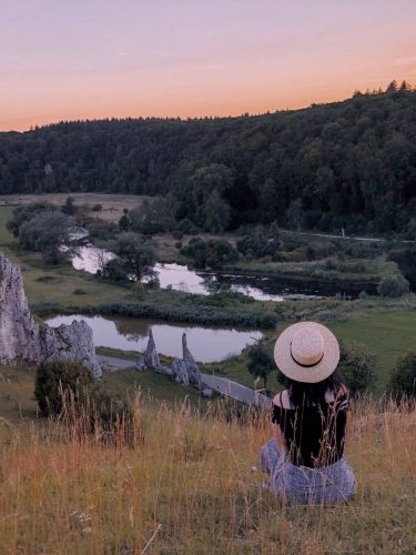 Eselsburger Tal Ostalb Sonnenuntergang