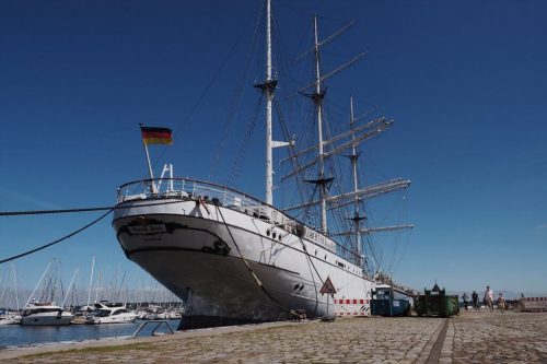 Gorch Fock I Stralsund Hafen
