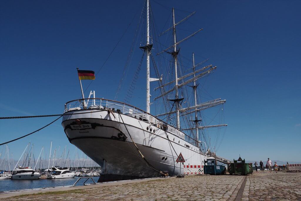 Gorch Fock I Stralsund Hafen