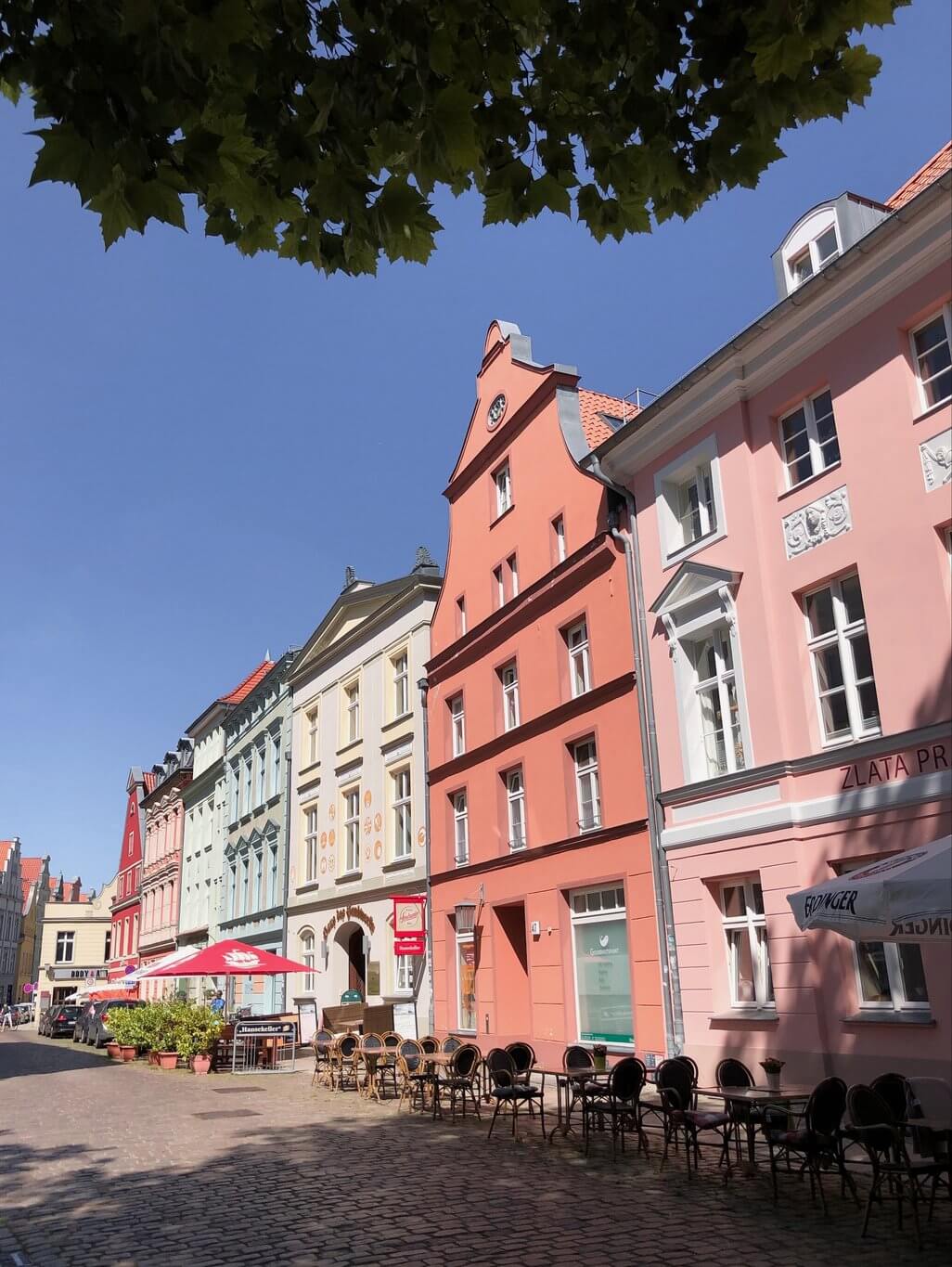 Stralsund Altstadt Restaurant Zlata Praha