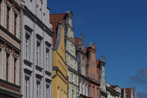 Stralsund Kaufmannshäuser Fassaden