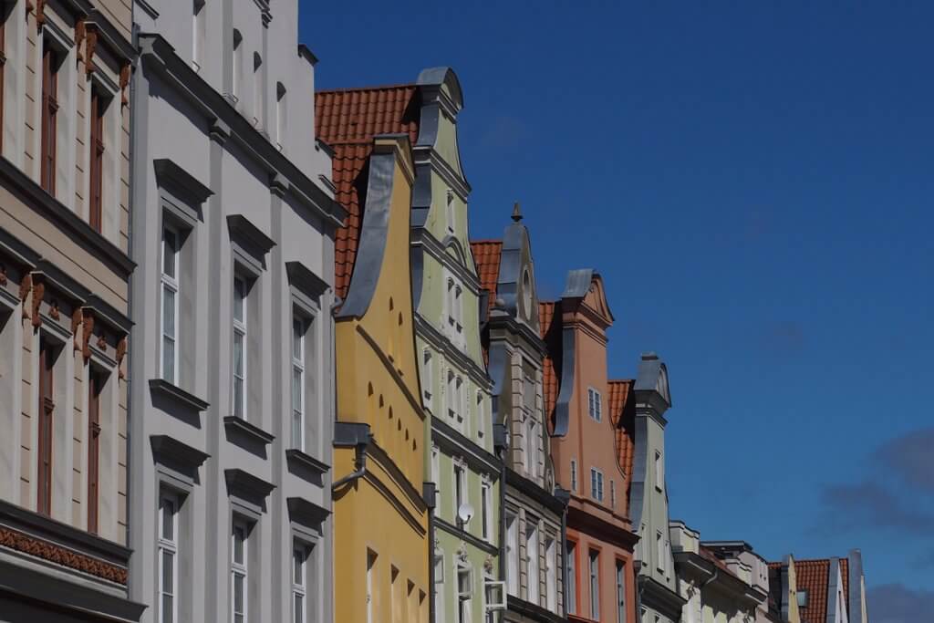 Stralsund Kaufmannshäuser Fassaden