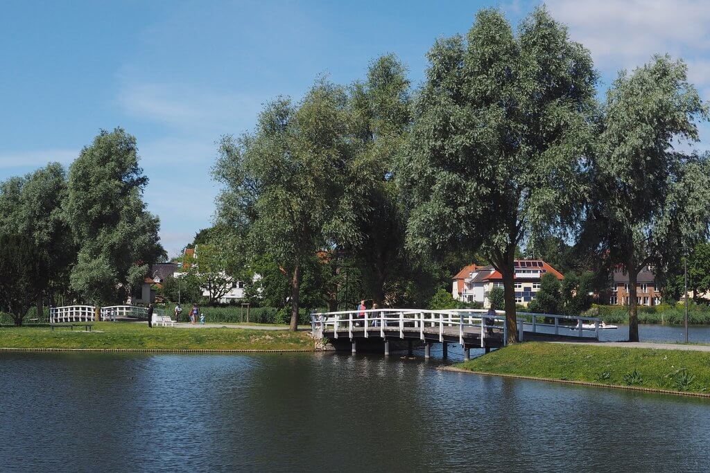 Stralsund weiße Brücken