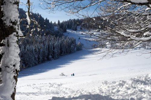 Winterlandschaft Schwäbische Alb