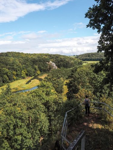Aussichtspunkt Domaene Falkenstein Eselsburger Tal