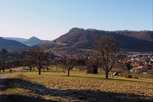 Bad Ueberkingen Schwaebische Alb wandern